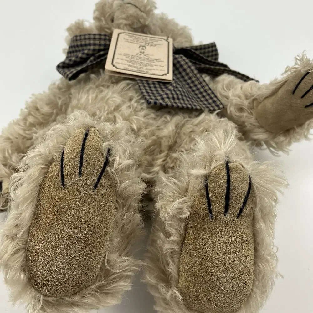 Boyds Woodrow T. Bearington 1997 | /w Tags Mohair Vintage Outfit 13